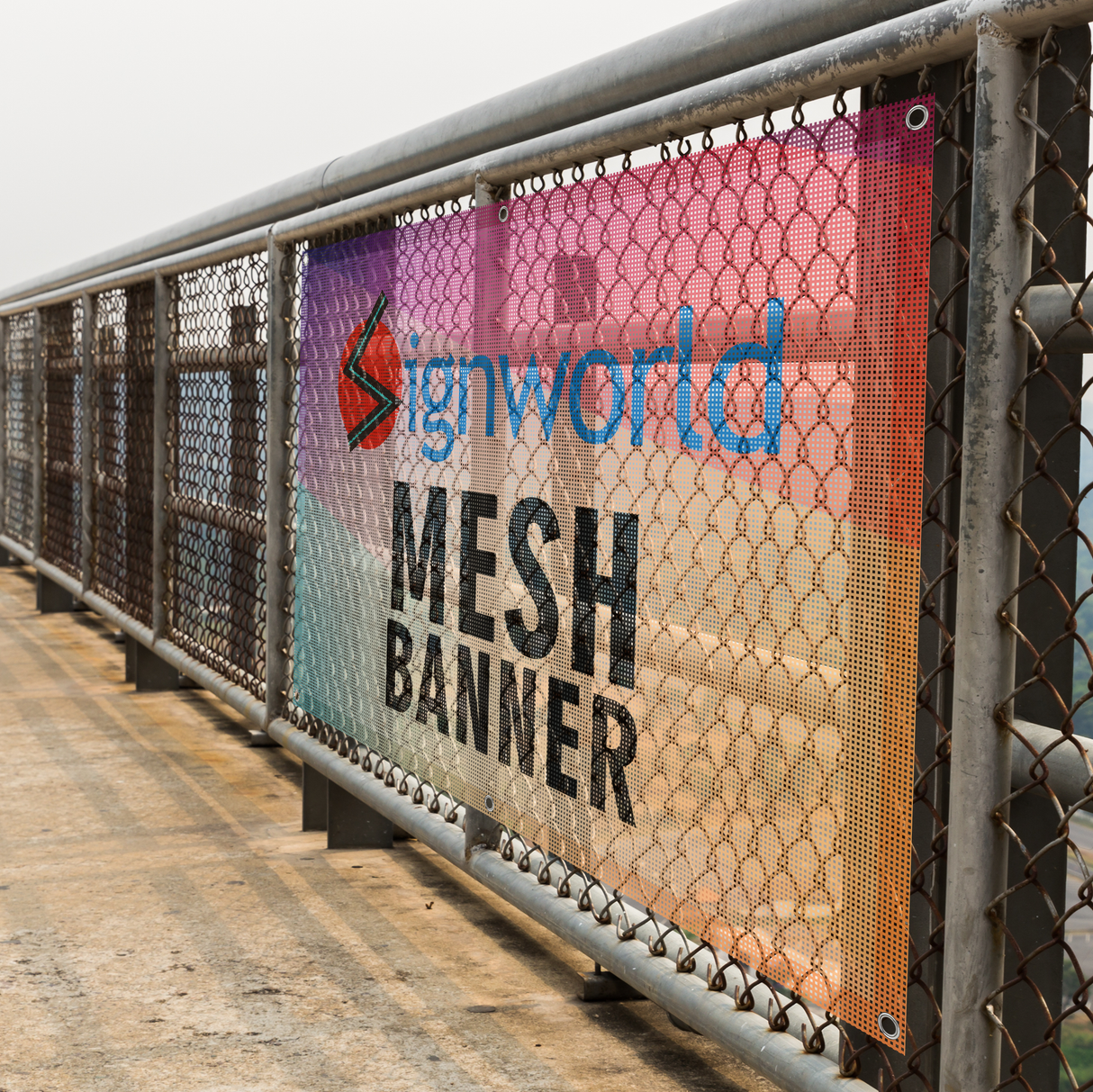 Signworld Mesh Banner 54"x150'