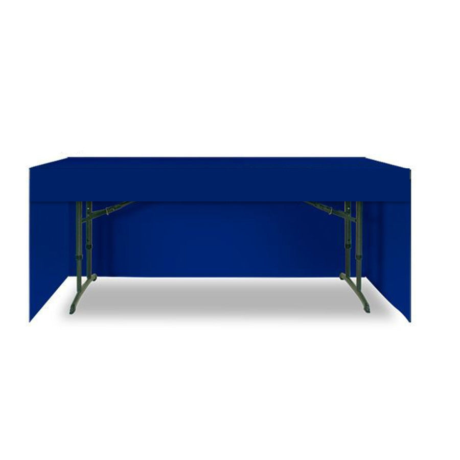 8 Ft 3-Sided Fitted Table Throw