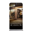 3 Ft Straight Tube Display With Fabric Print