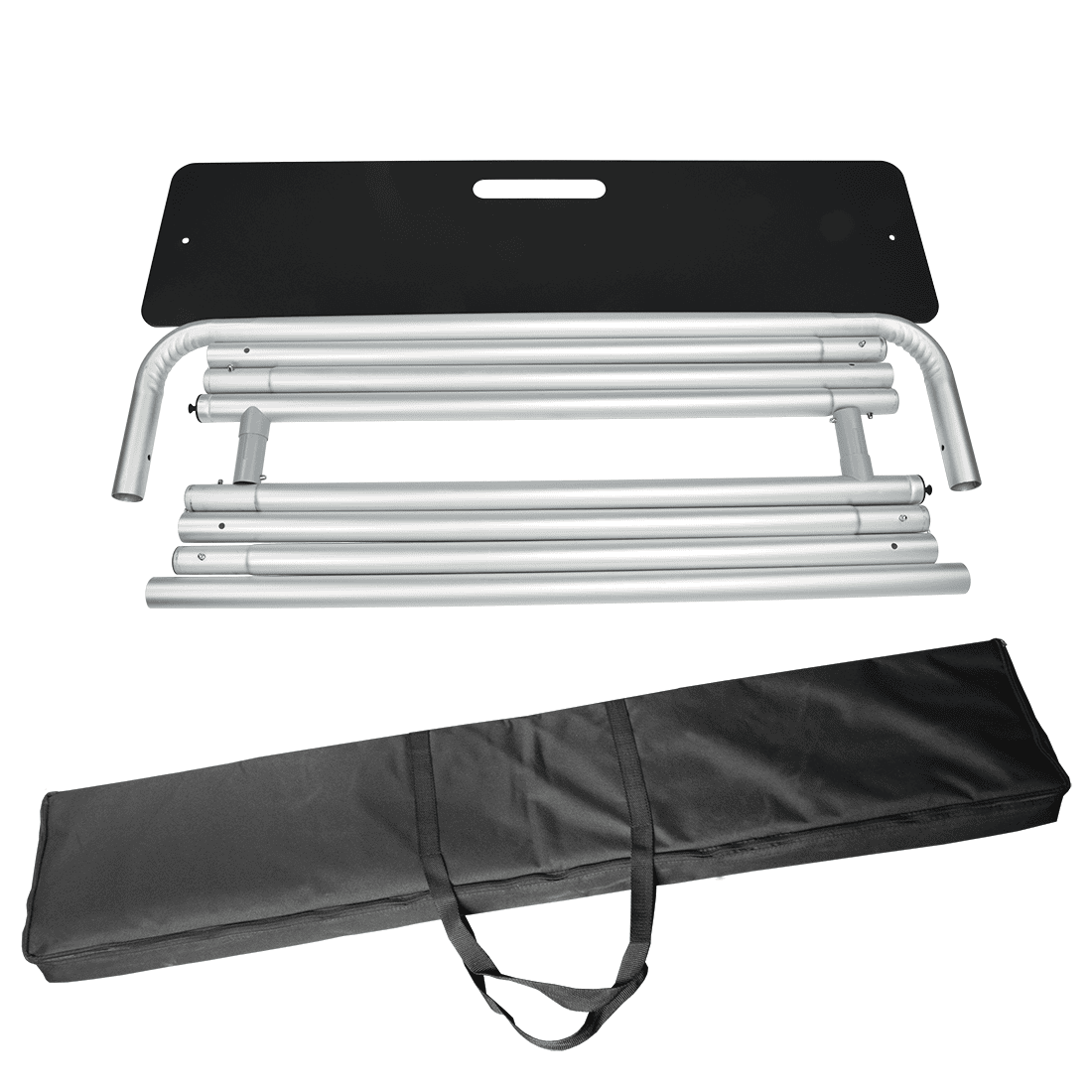 2 ft Straight Tube Display With Fabric Print