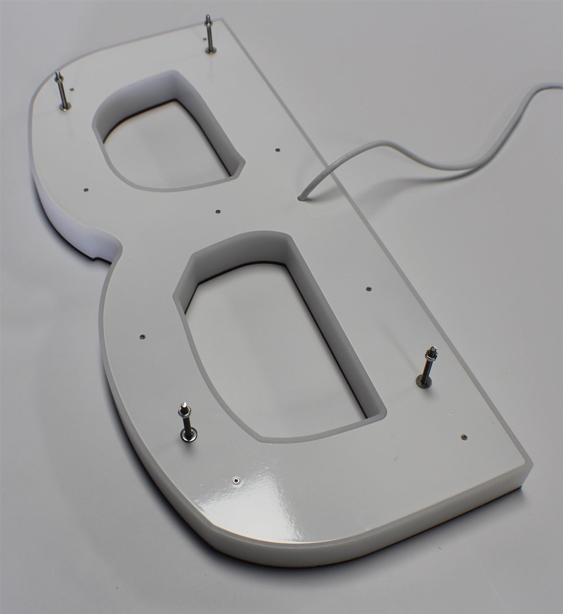 Full Lit 3D Acrylic Letters for Indoor & Outdoor Signage - 200"W X 20"H