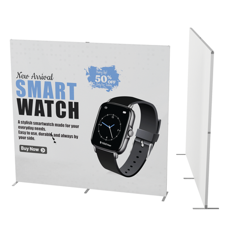 8 ft Ultrathin Display with Print