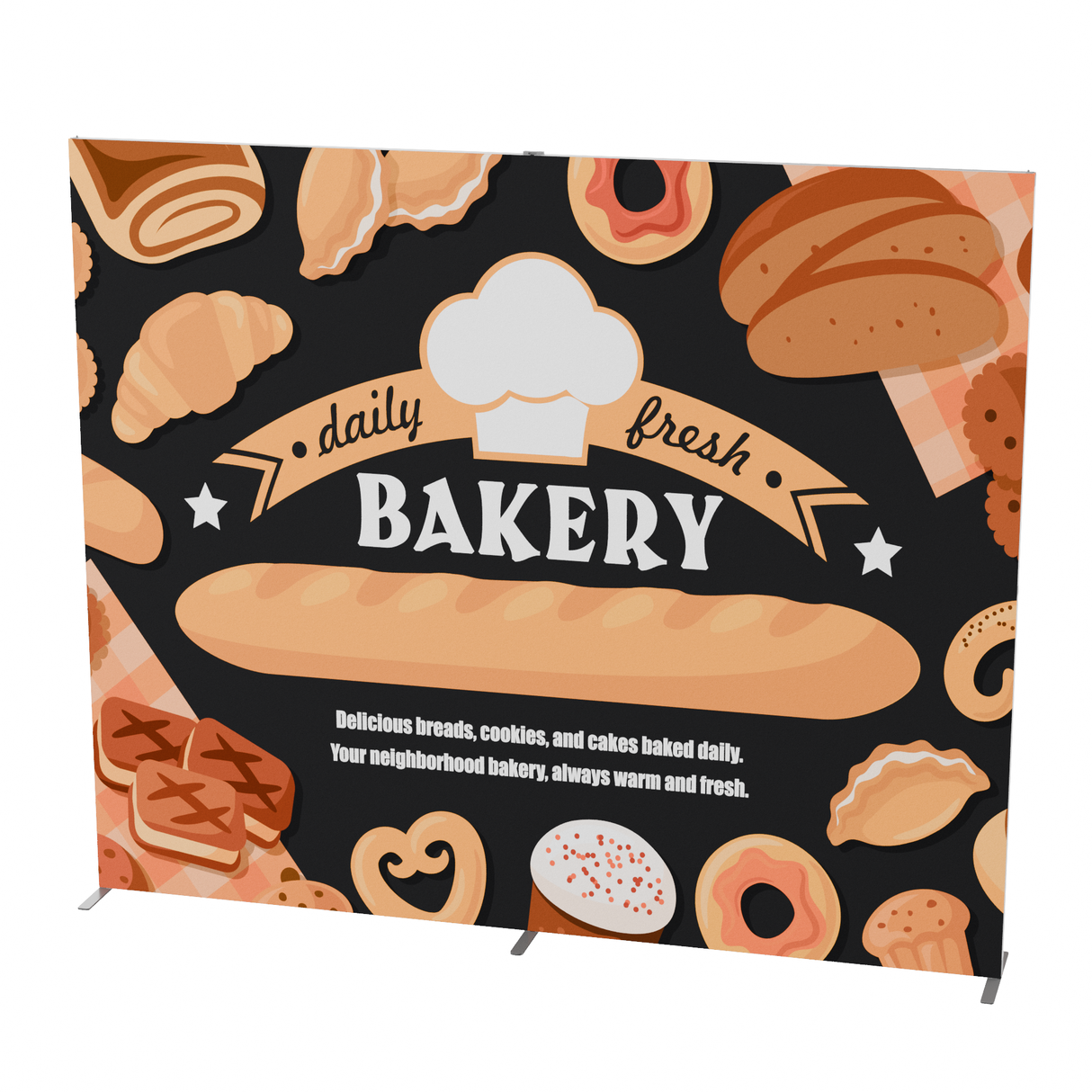 10 ft Ultrathin Display with Print