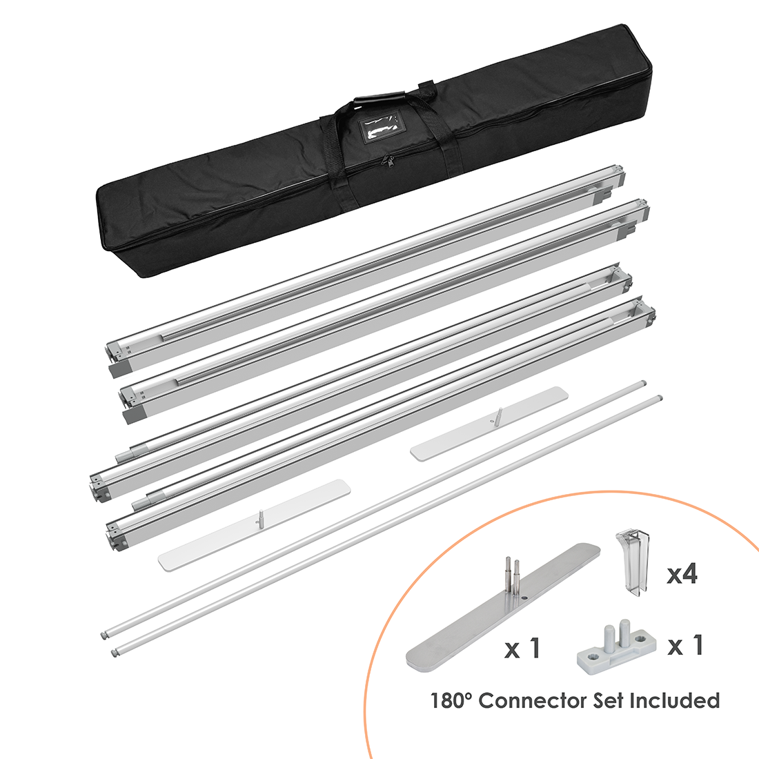 8 ft Ultrathin Display with Print