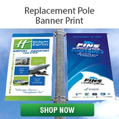 Replacement Pole Banner Print