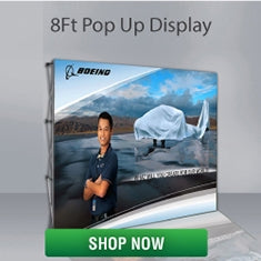 8Ft Pop Up Displays