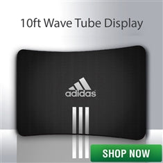 10Ft Curve Tube Display