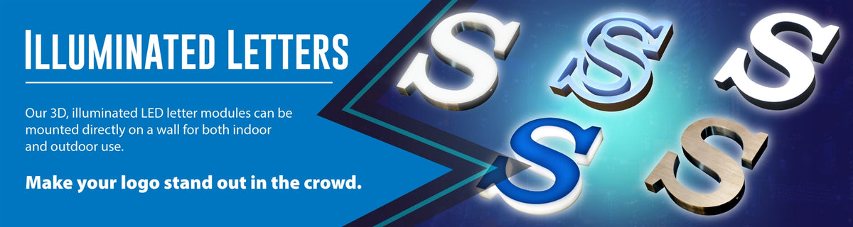 LED Illuminated Sign Letters – Signworld America