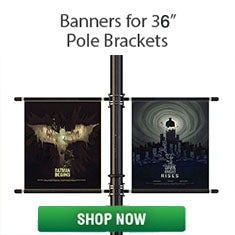 Banners for 36" Pole Brackets