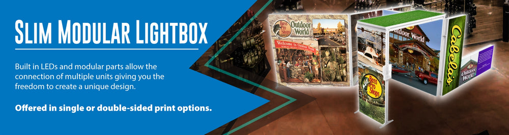 Slim Modular Lightbox Displays – Signworld America