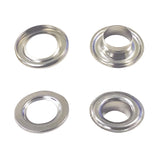 #2 Grommets - 3/8" - Silver Color - for Automatic Grommet Machine (5000 pieces)