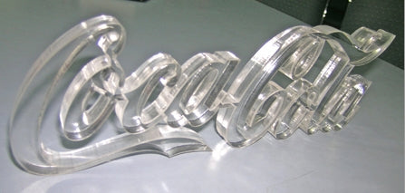 Cast Acrylic CNC Router Cutting and Engraving