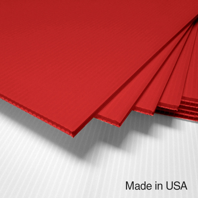 IntePro Corrugated Plastic - Red