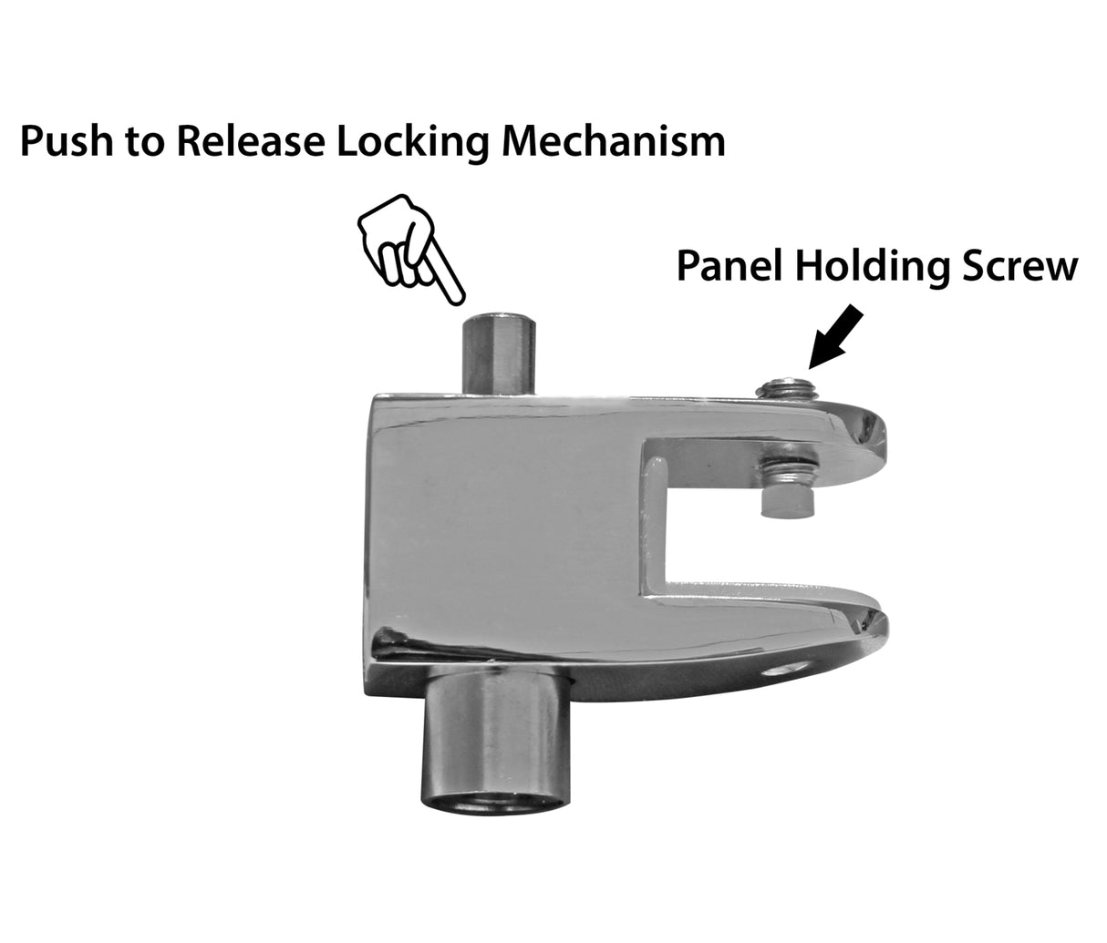 Cable Display Systems: Single-Sided Clamp - 6 pcs