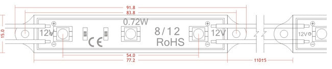 LED Sign Module (Yellow)