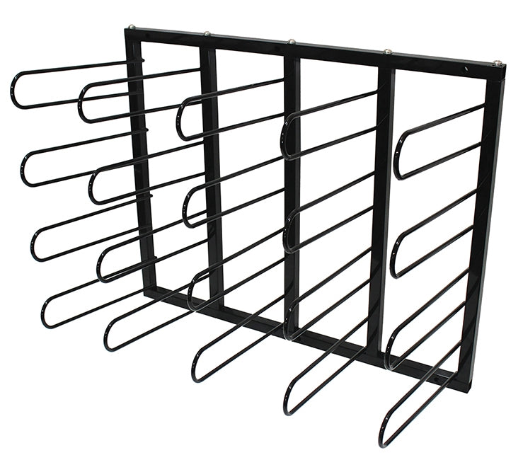 Vinyl Roll Wall Mount Storage Rack - 20 Rolls