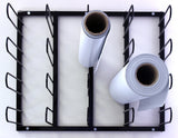 Vinyl Roll Wall Mount Storage Rack -20 Rolls