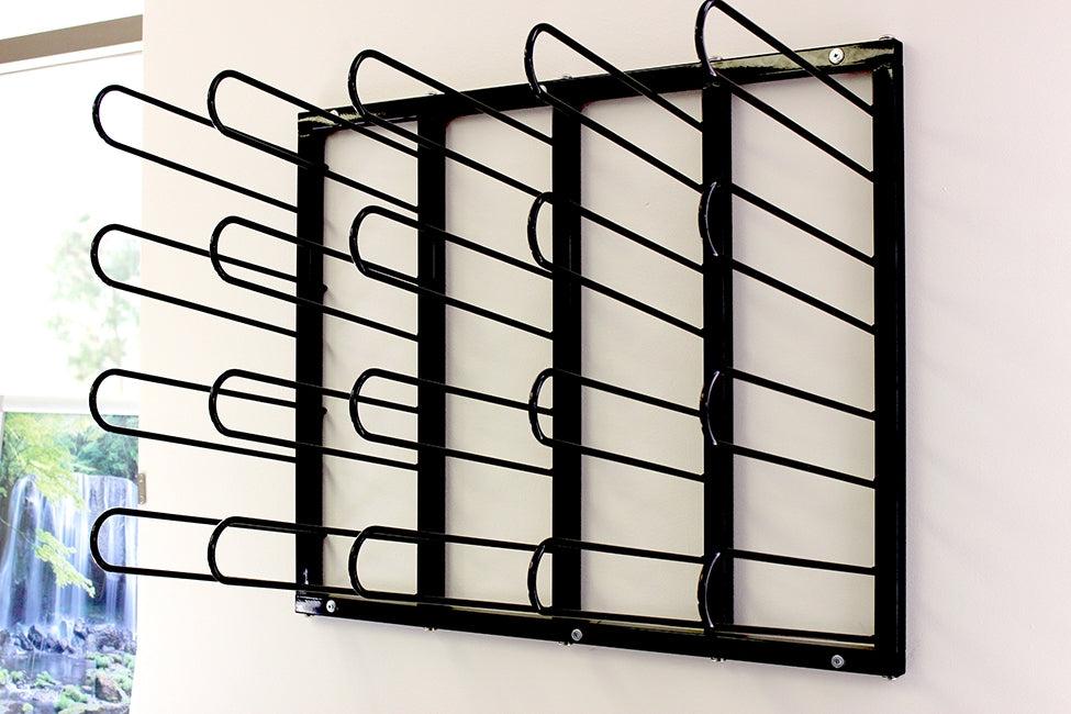 Vinyl Roll Wall Mount Storage Rack -20 Rolls