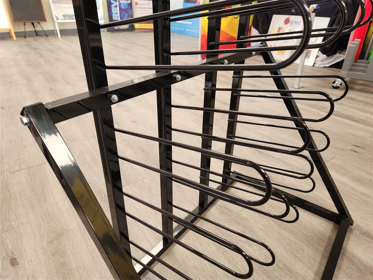 Vinyl Roll Floor Storage Rack