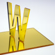 Cast Acrylic Gold Mirror 4' x 8' x 3.0 mm (1/8")