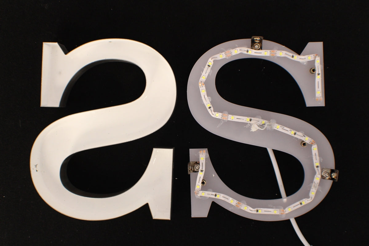 Fabricated Metal Letter Signs - Halo/ Back Lit