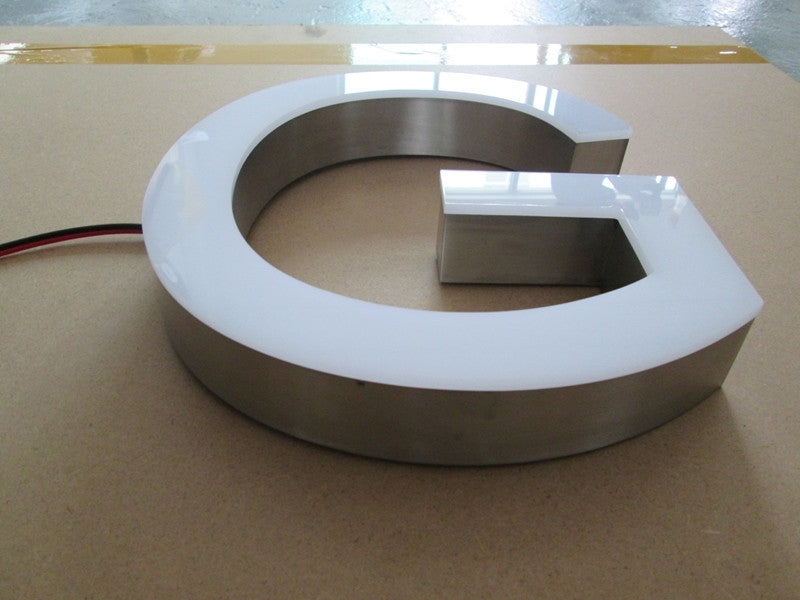 Fabricated Metal Letter Signs - Front Lit