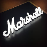 Faux Neon Letter Signs