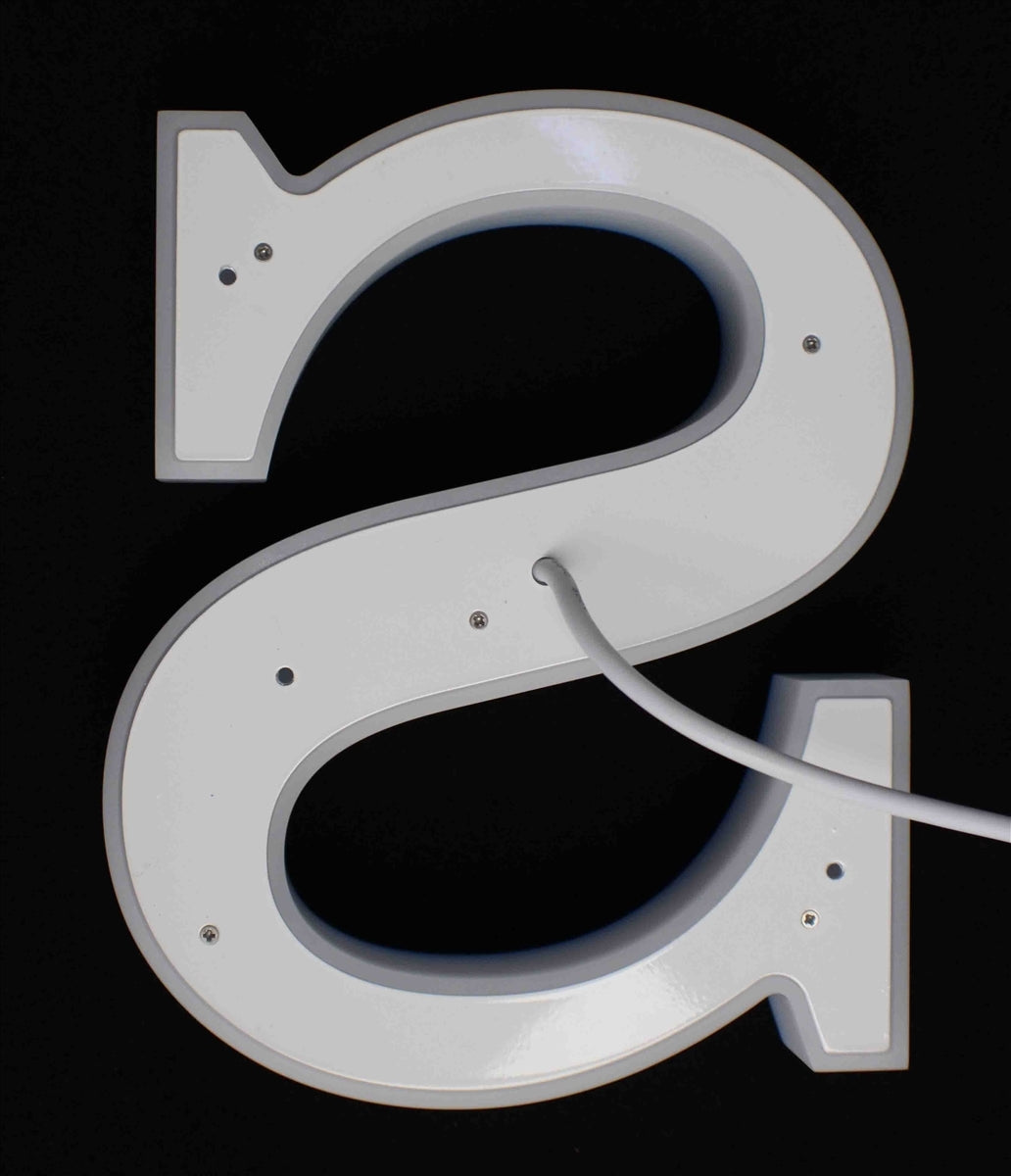 3D Acrylic Letter Signs - Full Lit