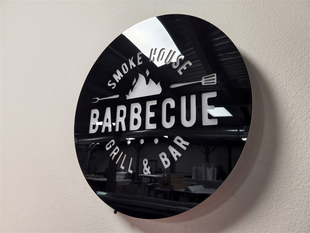 Acrylic LED Sign - Backlit and Frontlit – Signworld America