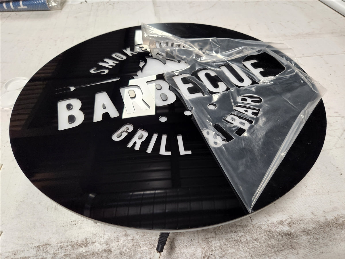 Acrylic LED Sign - Backlit and Frontlit – Signworld America