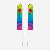 16 Ft Double-Sided Feather Flag Kit