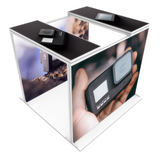 Tunnel Modular Lightbox Display with  Fabric Print Set