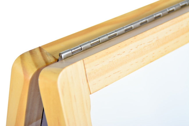 A-Frame Sidewalk Wood White Marker Board – Signworld America