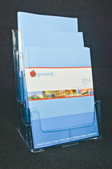 Letter Size Brochure Holder - 3 Pockets