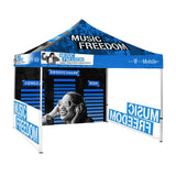 10 ft Pop Up Canopy Tent With Print