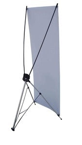 Small X Banner Stand 24" x 63" - Stand Only [BOX SET OF 15]