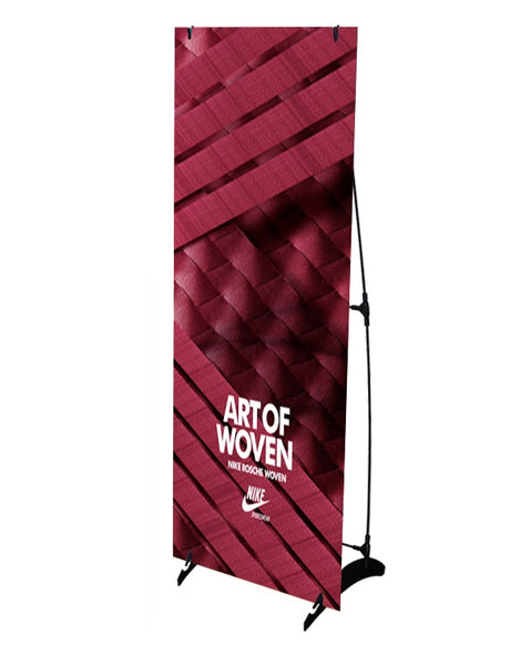 H Banner Stand 24" x 63" - Stand Only [BOX SET OF 6]