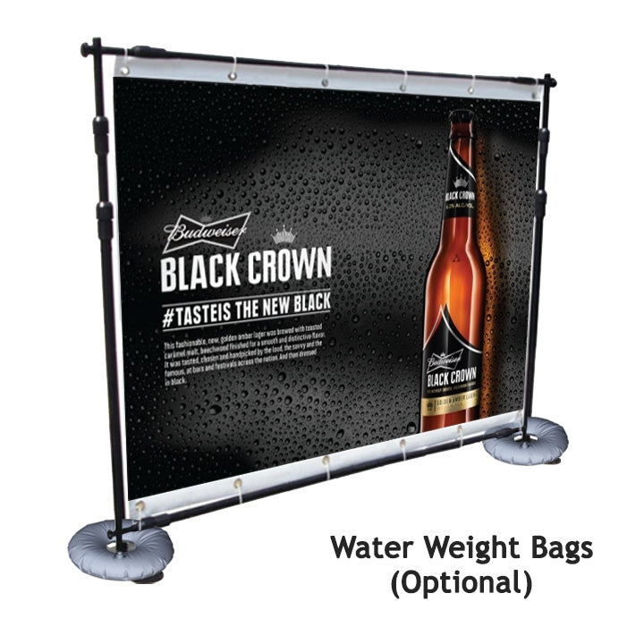 Telescopic Step & Repeat Banner Stand 8Ft - Stand Only