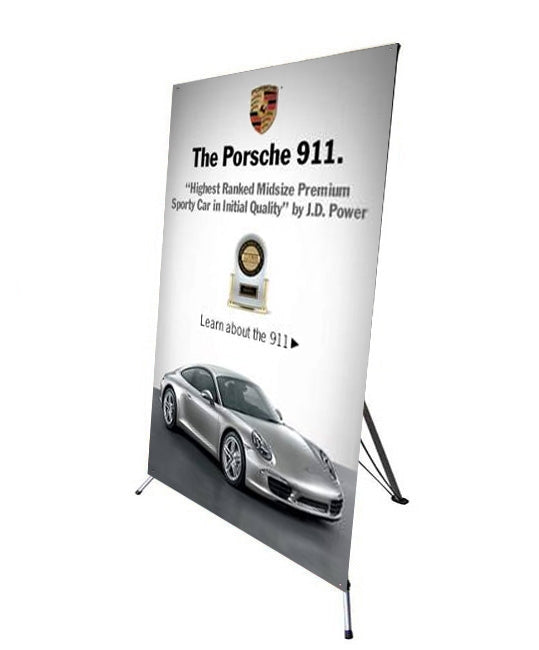 Large X Banner Stand 48" x 78" - Stand Only