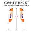 Medium Feather Flag Kit