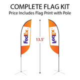 Medium Feather Flag Kit