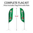 Small Feather Flag Kit