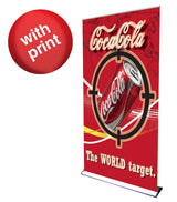 HD Retractable Banner Stand 48" with Vinyl Print