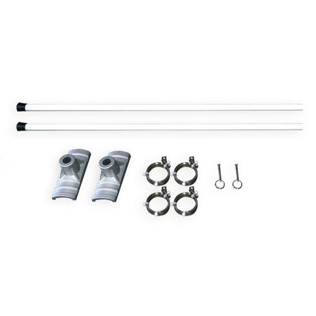 Street Pole Banner Brackets 18" - Hardware Only BOX SETS [QTY 10 PCS]