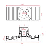 Street Pole Banner Brackets 18" - Hardware Only BOX SETS [QTY 10 PCS]