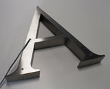 Front Lit Metal Letters for Indoor & Outdoor Signage - 121"W X 33"H