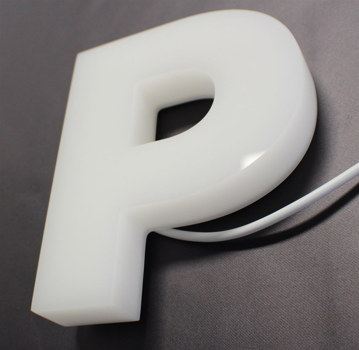 Full Lit 3D Acrylic Letters for Indoor & Outdoor Signage - 28"W X 7"H