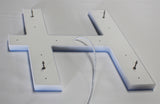 Full Lit 3D Acrylic Letters for Indoor & Outdoor Signage - 20"W X 16"H