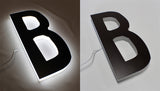 Full Lit 3D Acrylic Letters for Indoor & Outdoor Signage - 200"W X 20"H