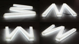 Full Lit 3D Acrylic Letters for Indoor & Outdoor Signage - 21"W X 12"H